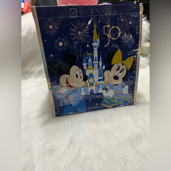 NWT Walt Disney World 50th Anniversary Reusable Tote - Picture 5 of 7